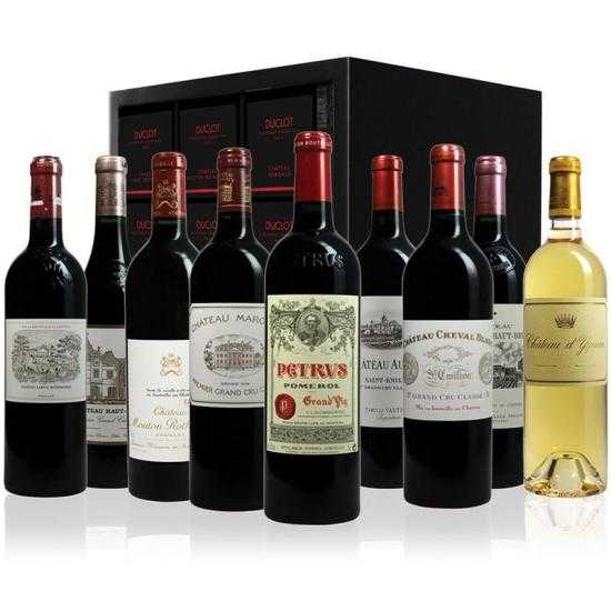 Duclot Bordeaux Collection 2015 - 9 btls Prestige Case