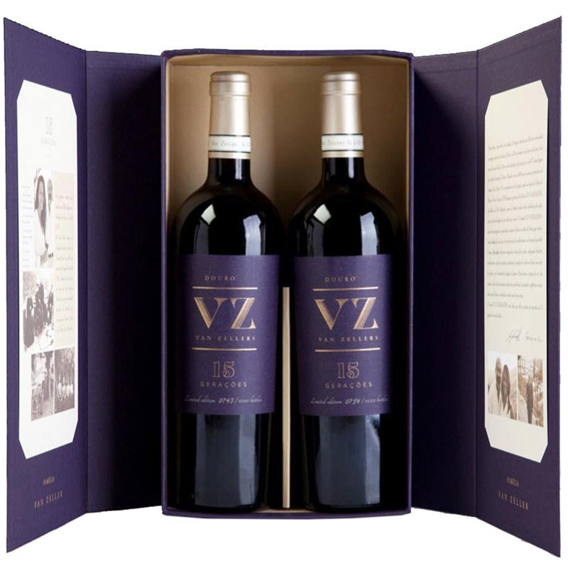 Vinho Tinto VZ Van Zellers 15 Gerações 2grf 2015 Conjunto