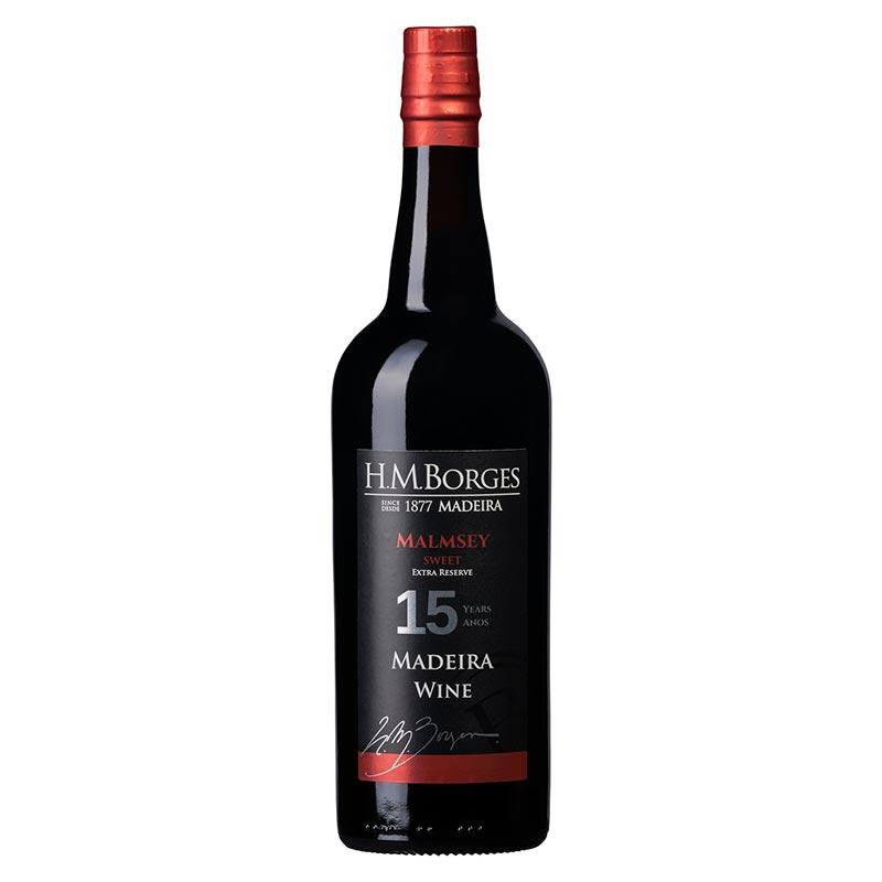 Vinho da Madeira H. M. Borges Malmsey 15 Anos