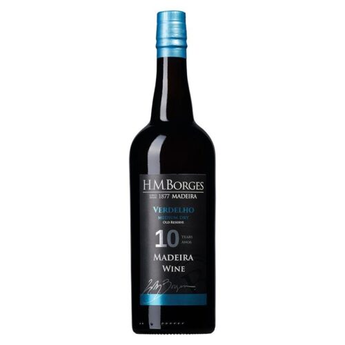 Vinho da Madeira H. M. Borges Verdelho 10 Anos